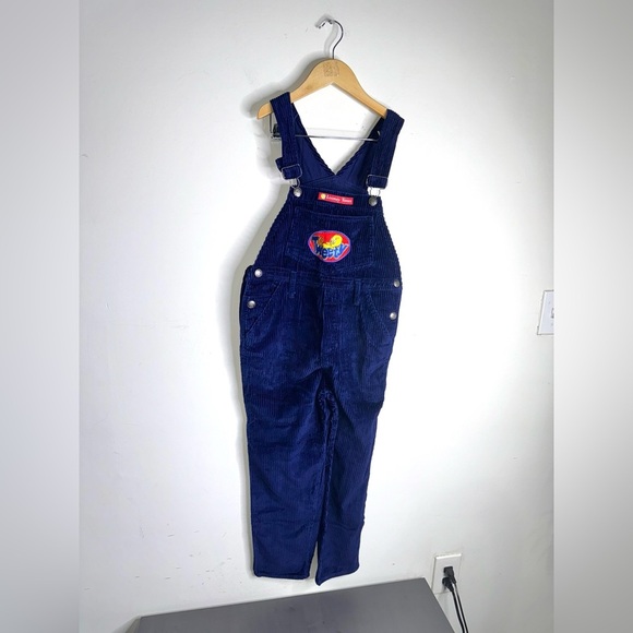 Vintage Tweety Bird LOONEY TUNES Overalls Corduroy - Picture 1 of 9